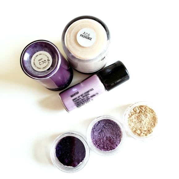 MAC Pigments Samples Set Grape Quietly Provence - Picture 3 of 3